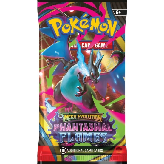 Mega Evolution - Phantasmal Flames - Booster Display